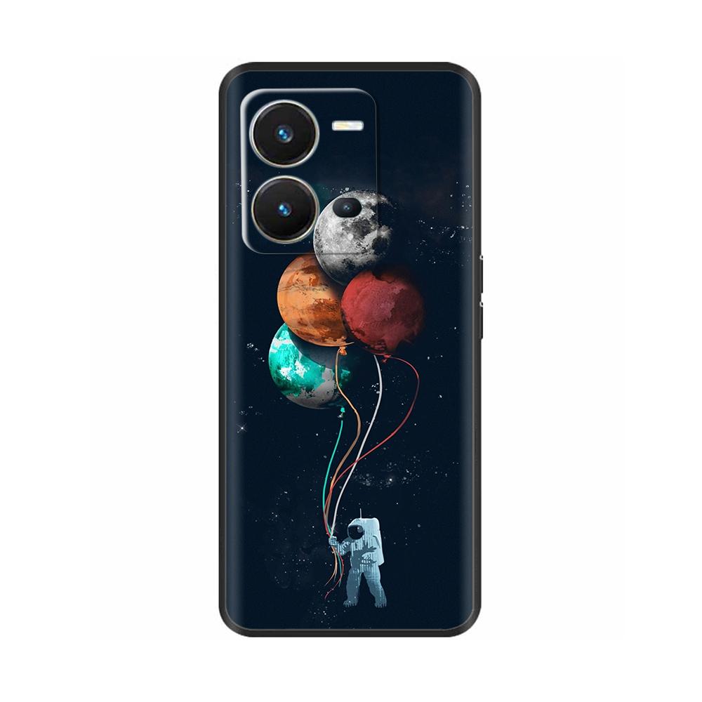 For Vivo V25 / V25 Pro 5G Case Soft Silicone Phone Back Cover For Vivo V25 V 25 VivoV25 Pro 5G V25E 4G Protective Shell Bumper