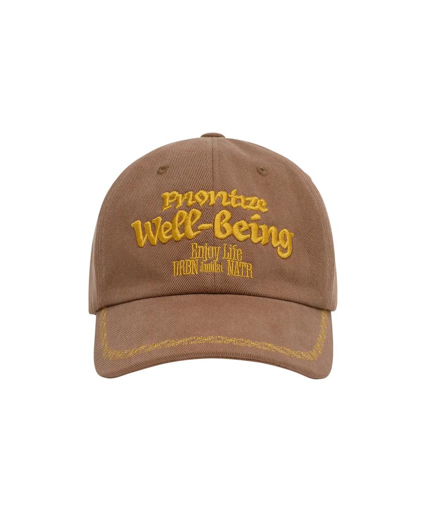 WELLBEING EXPRESS Wellbeing Ball Cap Brown