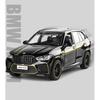 1/32 BMW X5M SUV Legierung Auto Druckguss & Spielzeug Fahrzeuge Auto Modell Sound und Licht Pull Back Auto Spielzeug für Kinder Geschenke