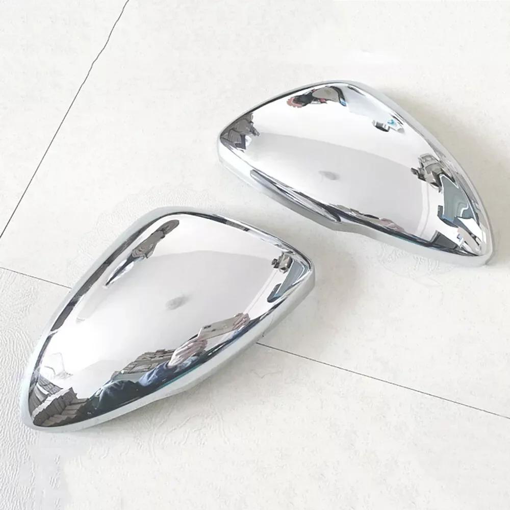 For Chevrolet Cruze 2017-2019 Car Sticker Rearview Side Mirror Cover Wing Cap  Exterior Door Rear View Case Trim Shell Carbon