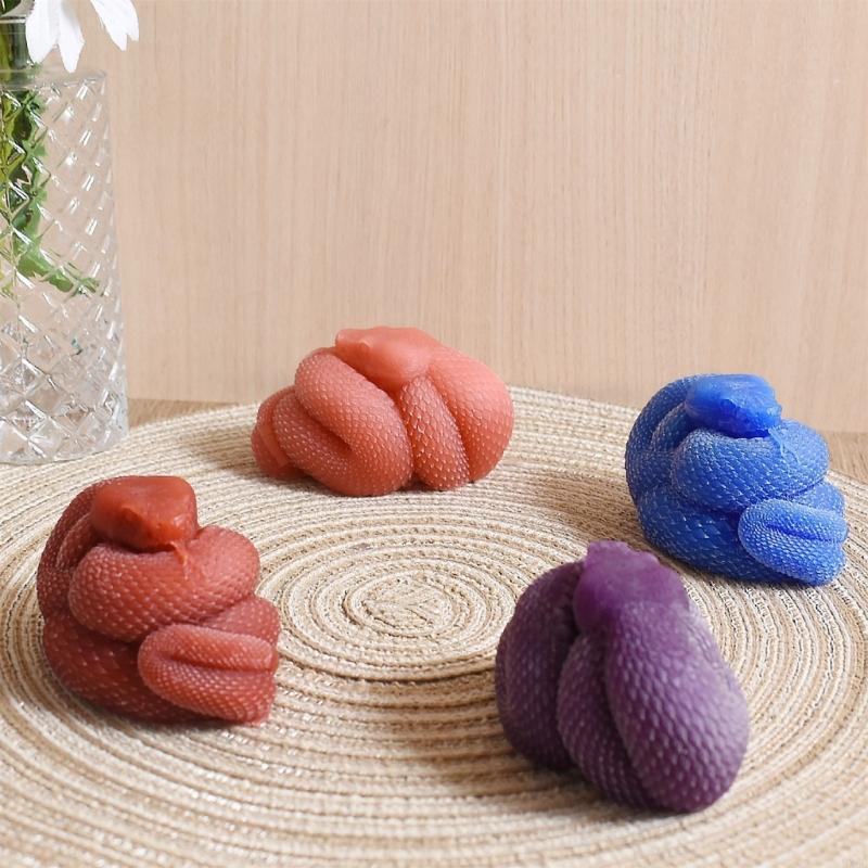 

Safe Silicone Snake Mould for Creating Withstands High Heat Simple Crafting Solution HX6C CN