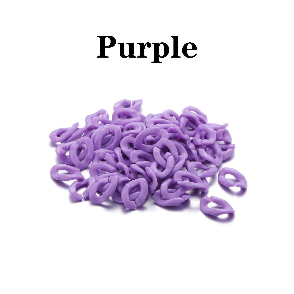 

50 шт., колье-цепочка, милые акриловые поделки, застежка-крючок, ожерелье «сделай сам», кулон, соединяет аксессуары для изготовления ювелирных изделий 50pcs