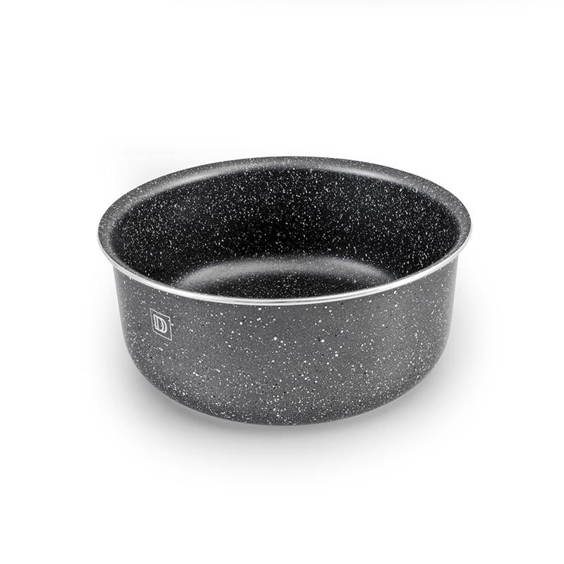 Non-Stick Aluminum Saucepan 18cm Tfi Genesis Gray Durand Dupont