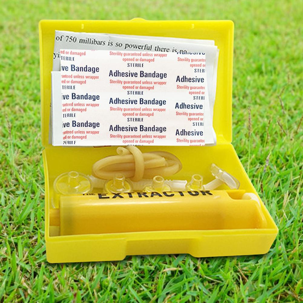 Вакуумный детокс-насос Дикий ядовитый пчелиный комар Укус пчелы Вакуумный насос-присоска Жгут Туризм Поход Первая помощь Инструмент безопасности spain