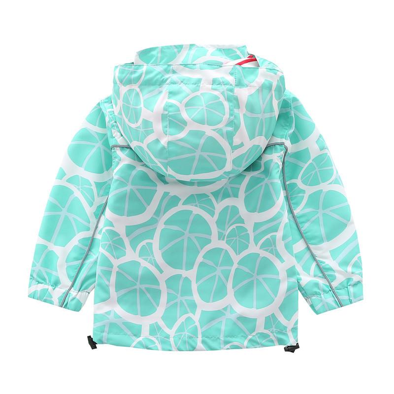 Meanbear Spring and Autumn Boys' and Girls' Casual Hooded Removable Submachine Jacket