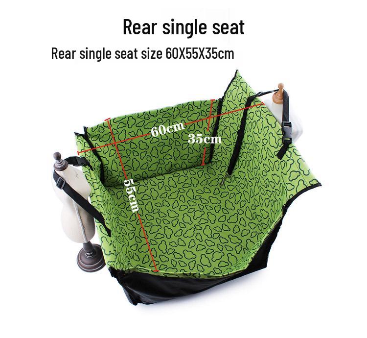 Waterproof Bite-Resistant Pet Car Seat Pad: Double-Layer Oxford Cloth, Thickened & Durable for Outdoor Use