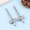Stainless Steel Radiator Bleed Key Handle Efficient Heating Radiator Bleed Key 5Mm Hole Core Plumbing Bleed Wrench Repair Tools