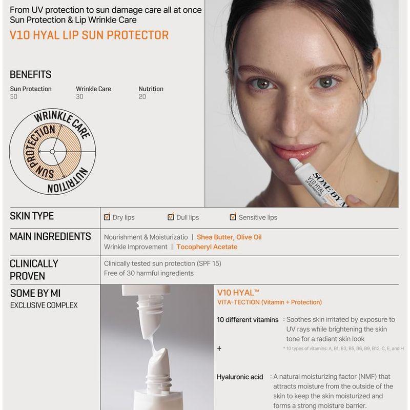 SOME BY MI - V10 Hyal Lip Sun Protector Bundle Set