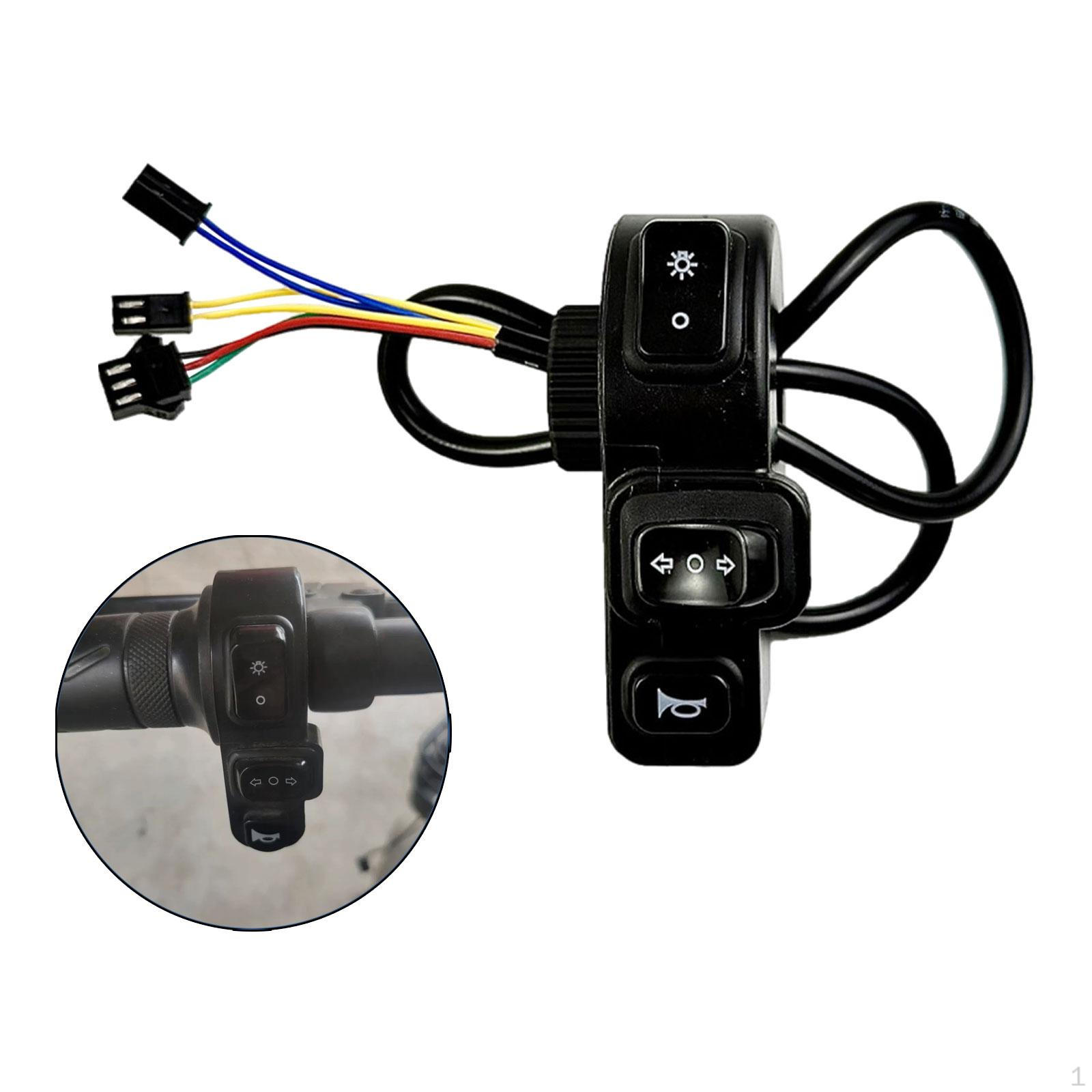 

Handlebar Control Switch Conversion Combination Versatile Replaces Accessories 3 in 1