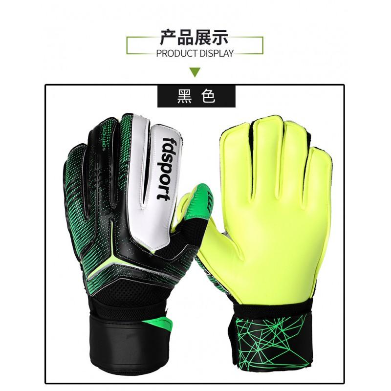 Professional Goalkeeper Gloves With Finger Protection Full Latex Adult Soccer Men Women