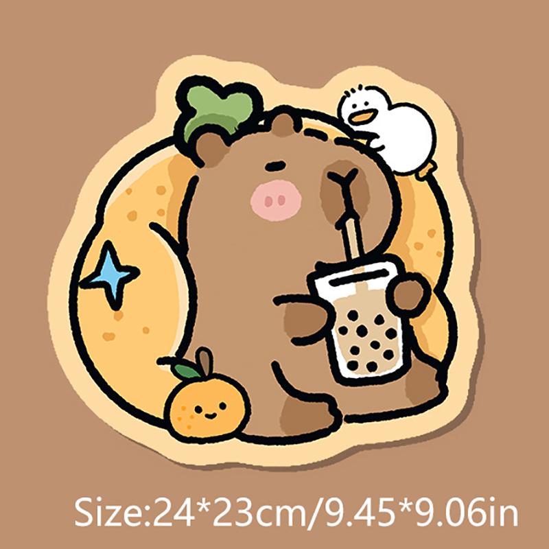 

Мультяшный Милый Коврик для Мыши Капибара Коврик для Компьютерного Стола Креативный Коврик для Клавиатуры Игровой Коврик для Стола Офисный Стол Смешной Декоративный Аксессуар