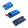 RS485 Relays Switches 32/16/8 Channel DC12V Compatibles for Modbus RTU for Industrial and Home Automation