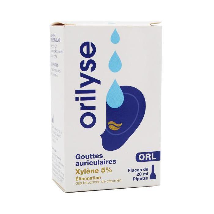 Orilyse Goutte Auriculaires Xylène 5% 20ml