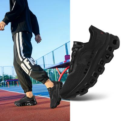 Fliegendes Strick-Sprint-Laufschuhe Sportschuhe Low-Top-Netzstoffoberfläche Leichte Dämpfung Atmungsaktiv Jogging-Schuhe
