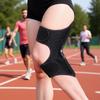 Non-Slip Breathable Knee Booster Adjustable Spring Stabilizer Brace Joint Support Powerful Rebound Springs Knee Assistive Device