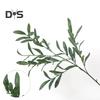 Artificial Greenery Branches Faux Greenery Stems Fake Leaves Artificial Foliage Twig Plants for Home Office Wedding Decor Vase Filler