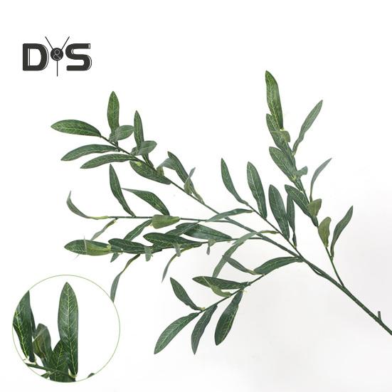 Artificial Greenery Branches Faux Greenery Stems Fake Leaves Artificial Foliage Twig Plants for Home Office Wedding Decor Vase Filler