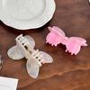 Stunning 2024 Summer Collection Acetate Hair Claw Clip With Colorful Bow Design