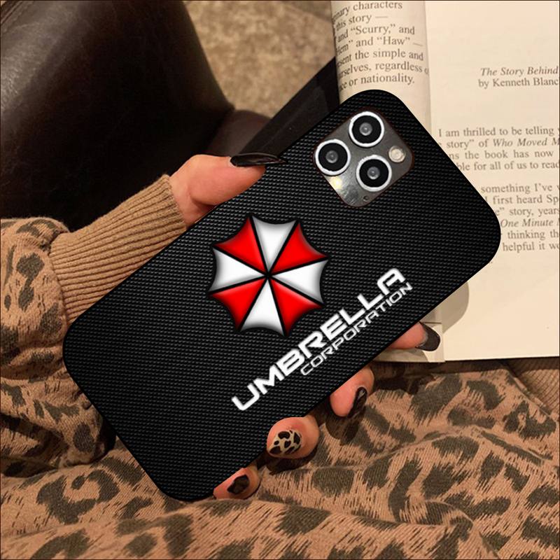 Umbrella Corporation Phone Case for iphone 13 8 7 6S Plus X 5S SE 2020 XR 11 12 mini pro XS MAX