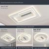 Modern LED Ceiling Light for Living, Bedroom, and Dining Rooms