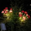 Waterproof Lawn Lamp 7 Heads Snow Lotus Lantern New Simulated Flower Lights