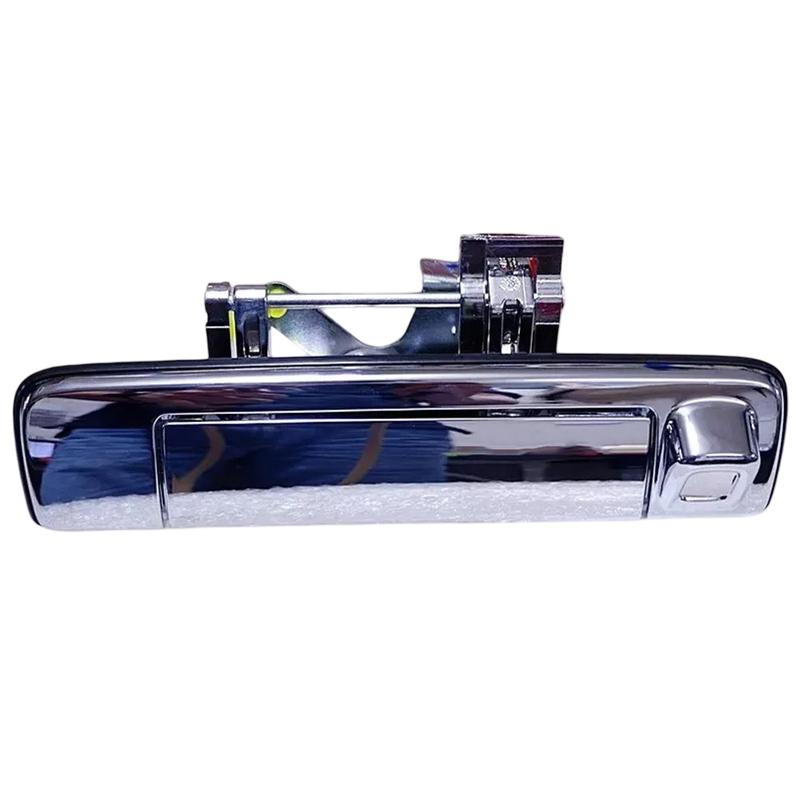 Vehicle Upgrade Silver Tailgate Handle 2012-15 D-Max Handle Non-deformation Feature OEM Part Wear-resistant Design