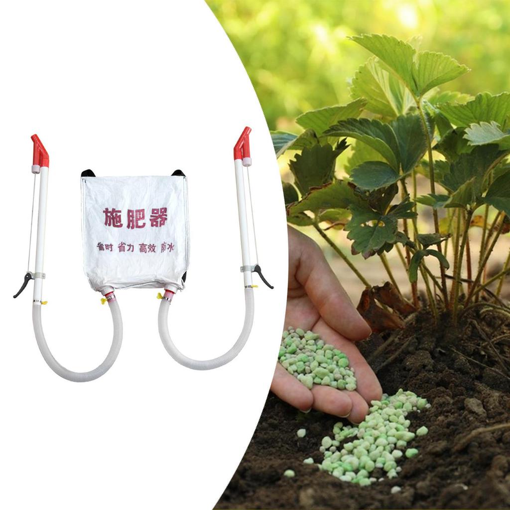 Back Carrying Woven Bag Manual Spreader 10 kg Capacity Ergonomic Design