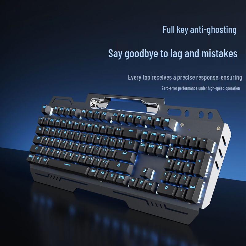 OLOEY Wireless Tri-Mode Membrane Keyboard and Mouse Set