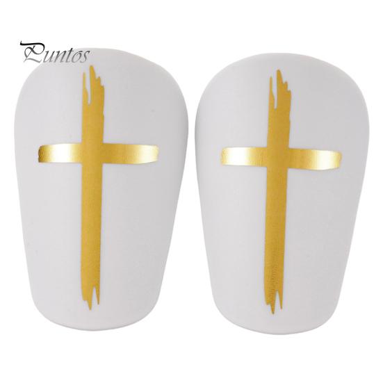 

Наголенники для міні-футболу. Крихітні накладки на гомілки з EVA-подушкою для дітей, молоді, дорослих. Захист литок для футбольних тренувань на відкритому повітрі. XS білий