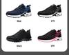 Unisex Steel Toe Safety Shoes - Anti-smash & Puncture Resistant, Breathable, Shock-absorbing PU Sole Work Shoes.