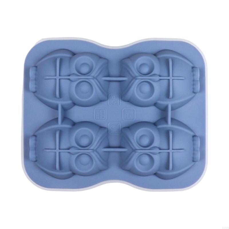 Owl Silicone Molds 4 Cavities Animal Silicone Cake Molds Oven Freezers Dishwasher Safe For Baking Freezing Drinks