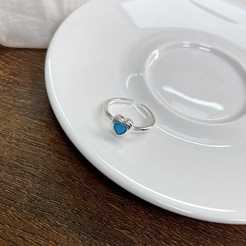 Lan Zhi 925 Sterling Silver Open Ring: Tarnish-Free, Minimalist, Trendy Jewelry for Women.