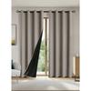 2pcs Blackout Curtains with Coated Insulated Lining, Suitable for Living Room, Bedroom, Kitchen, Home Decor, Room Decoration