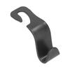 Car Hook PP Headrest Hook Black Portable Concealed Seat Back Hook for Handbag Purse