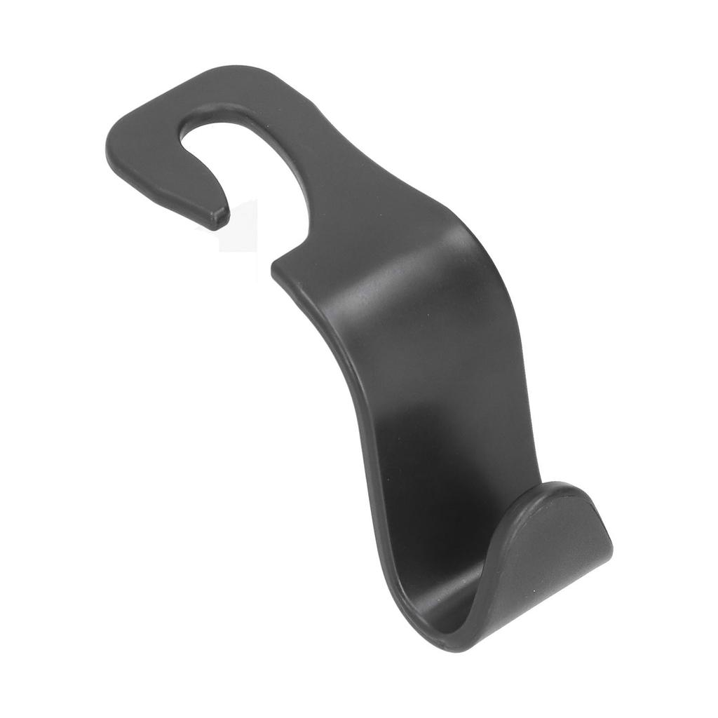 Car Hook PP Headrest Hook Black Portable Concealed Seat Back Hook for Handbag Purse