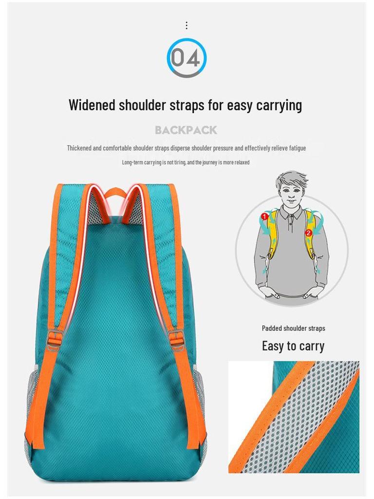 Grenzüberschreitender Faltbarer Outdoor-Sportrucksack - Leichtgewichtige, Großvolumige Reisetasche