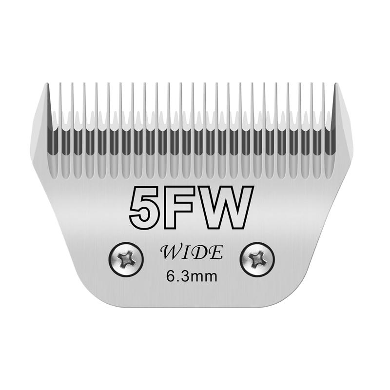 Toelettatura Professionale per Cani con Lama Ceramica Staccabile Compatibile con Andis/Oster A5/Wahl Serie KM Clippers per Animali