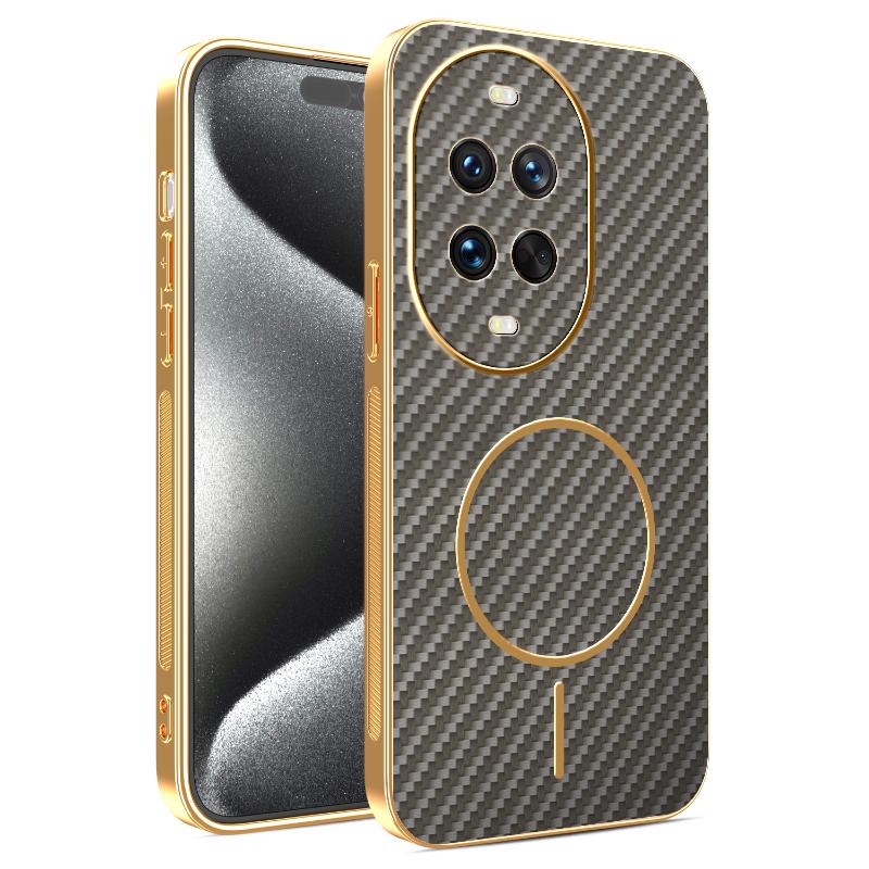 Hülle Für Huawei Nova 14 pro Ultra Neu Galvanisiertes Kevlar Magnetisch Mattiertes Cover Für Huawei Nova14 Ultra Bumper Funda