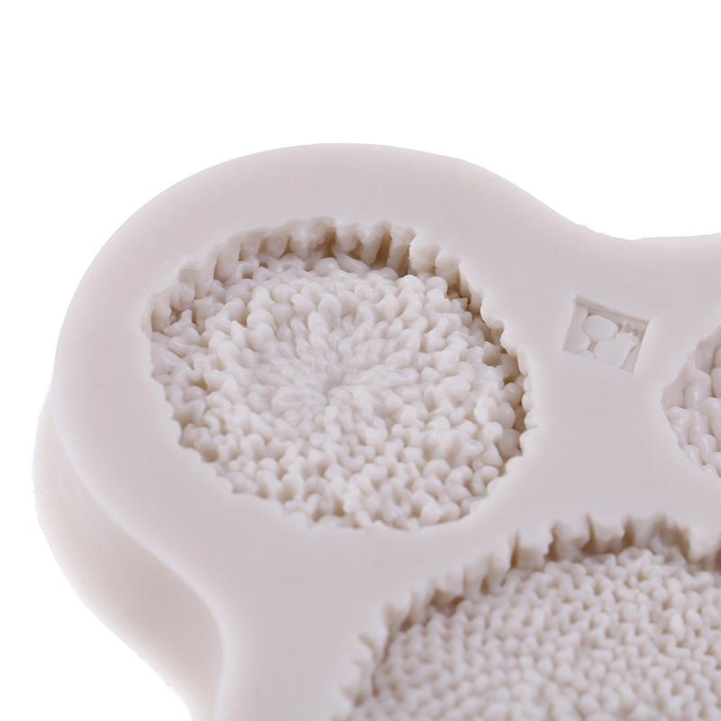 Vivid Daisy Sunflower Stamen Silicone Mold Fondant Mould Cake Decorating Tool