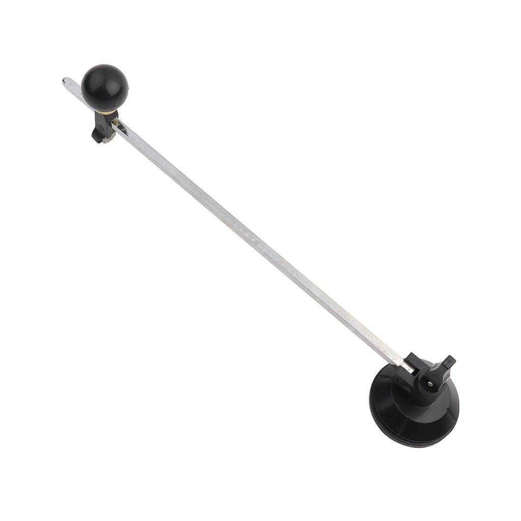 Glass Cutter 6 Wheel Circular Cutting Cutter with Suction Cup (#1)