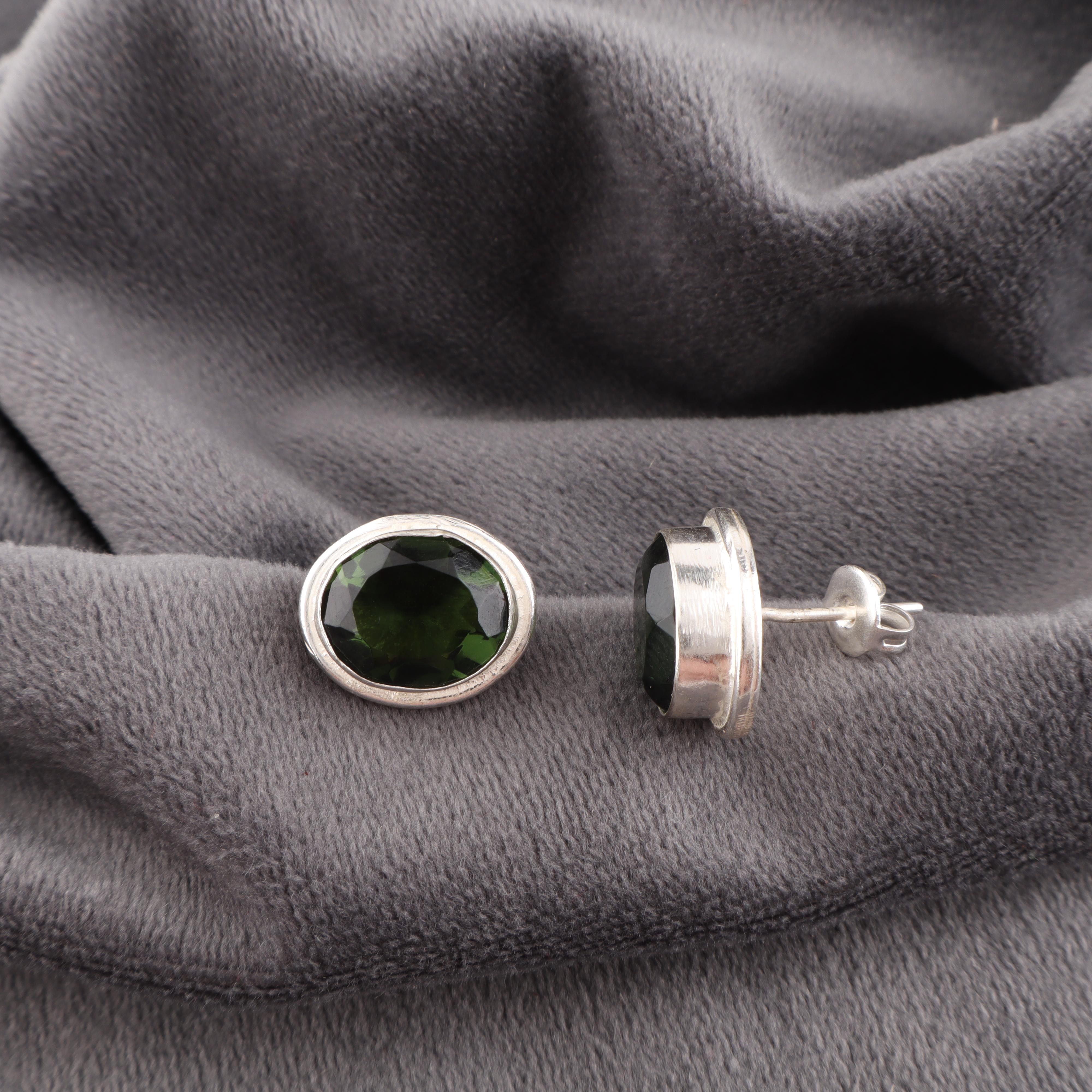 

Ювелирные изделия из драгоценных камней Зеленого Турмалина, Серьги из стерлингового серебра 925 пробы, Удивительные серьги с Турмалином, Дизайнерские украшения ручной работы для женщин 0.5 Inches зелёный