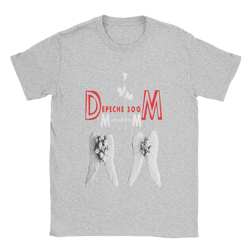 Electronic Rock Depeche Cool Mode T-Shirt Summer Hip Hop T Shirts Adult Cotton Crewneck Clothing Short Sleeve Streetwear Tops