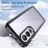 For OnePlus Ace 3V 5G Phone Case WANLONFENG XC Series TPU Acrylic Cover with Tempered Glass (Big Lens Hole)