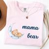 T-shirt Comfort Colors Orsa Mamma, Carina Maglietta Festa della Mamma, T-shirt Orsa Nonna, Regalo per la Nonna, Maglietta Nuova Mamma, Maglietta Orsetto, Maglietta Luna