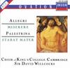 CD VARIOUS  Miserere  Stabat Mater 4211472 Decca 1988 Europe Classical Used