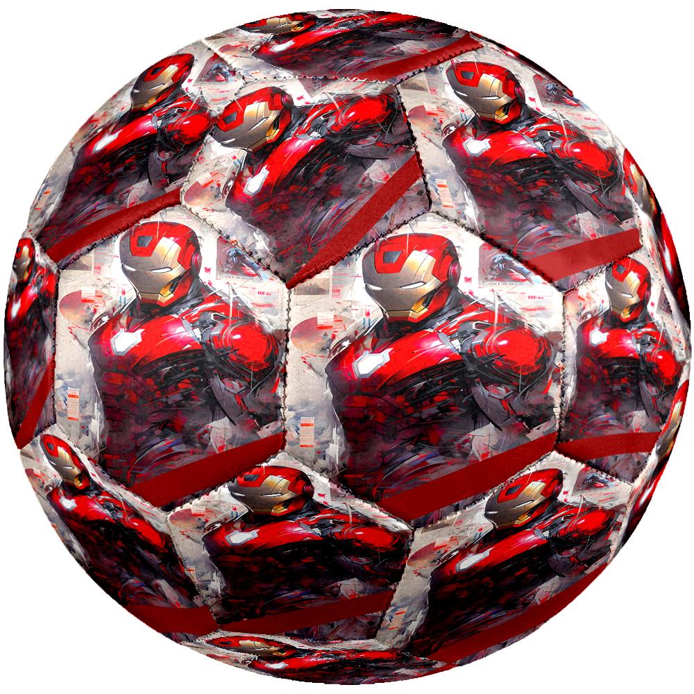 Iron Man Theme Size 5 Soccer Ball, Suitable for Both Indoor and Outdoor Matches, a Gift Suitable for Everyone.