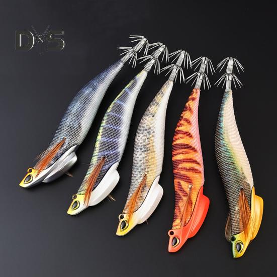 9 cm/7 g im Dunkeln leuchtender Garnelenköder mit Tintenfischhaken, realistischer bionischer Kunstköder, Salzwasser-Süßwasser-Barsch, Zander, Forelle, Angelzubehör