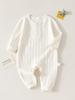 Pure Cotton Long Sleeve Baby Bodysuit: Spring & Autumn Style Newborn Romper