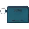 King Jim Tex Card Pouch, Slim, Translucent, Size, Navy, TXP400-NV