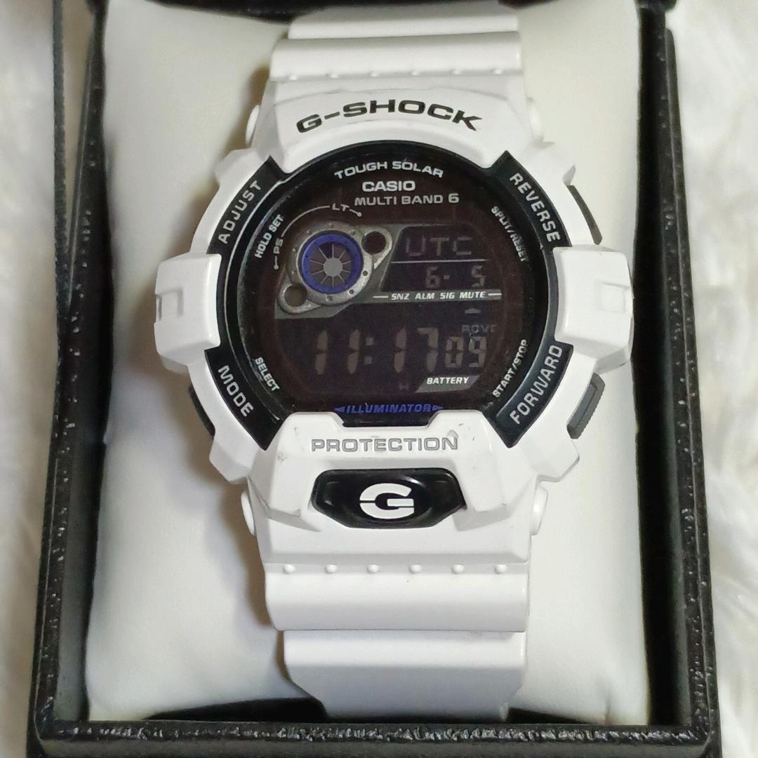 

[USED] Casio G-SHOCK 3268*JA White with original box and instruction manual
